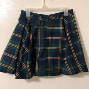 Plaid skirt